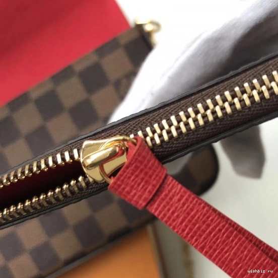 WIS Damier Vuitton Bag N63032 Pochette Felicie Louis 1230